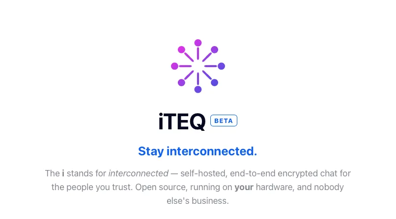 iTEQ is now in public beta